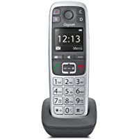 Los mejores  - Gigaset E560HX Analog-DECT Telephone Gris- Plata Identificador de Llamadas - Teléfono (Analog-DECT Telephone- Terminal…